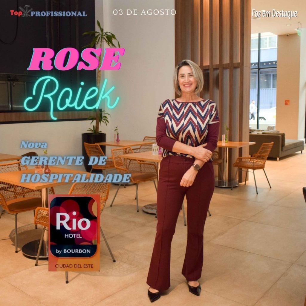 ROSE ROIEK no Rio Hotel by Bourbon