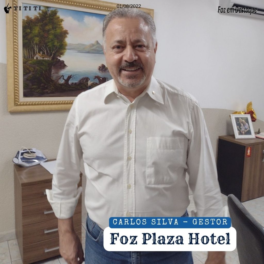 Carlos Silva, gestor do Foz Plaza Hotel.