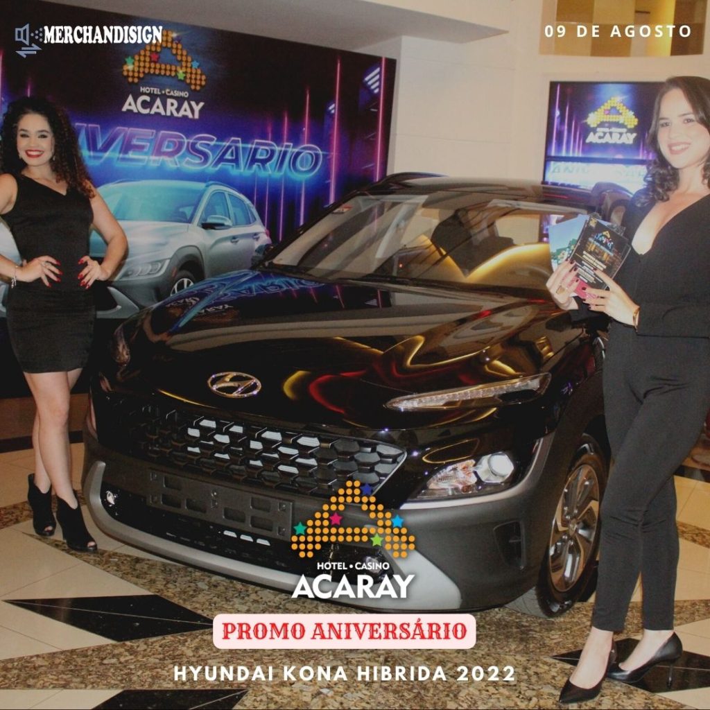 Casino Acaray sorteia automóvel híbrido 0km.