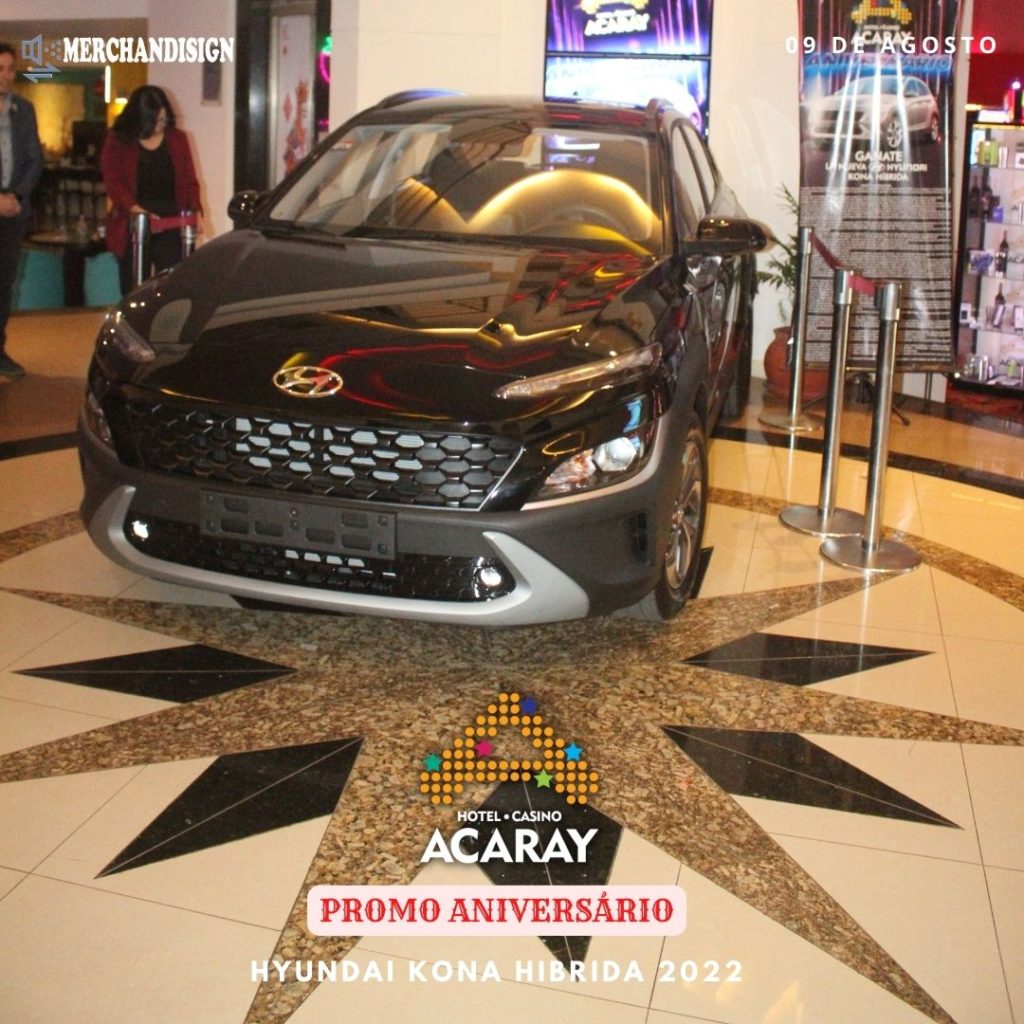 Casino Acaray sorteia automóvel híbrido 0km.