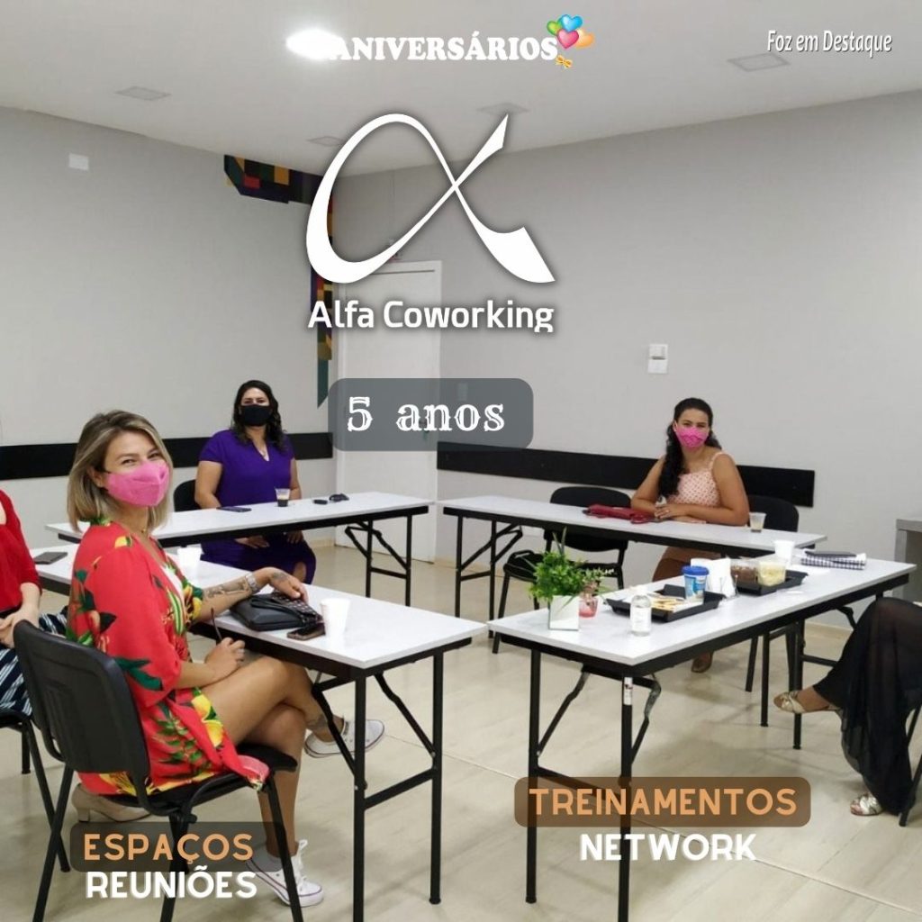 5 anos da Alfa Coworking