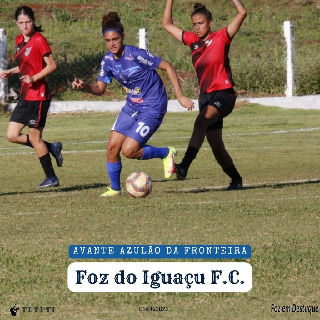 Foz do Iguaçu estreou contra o Athletico no Paranaense de Futebol Feminino