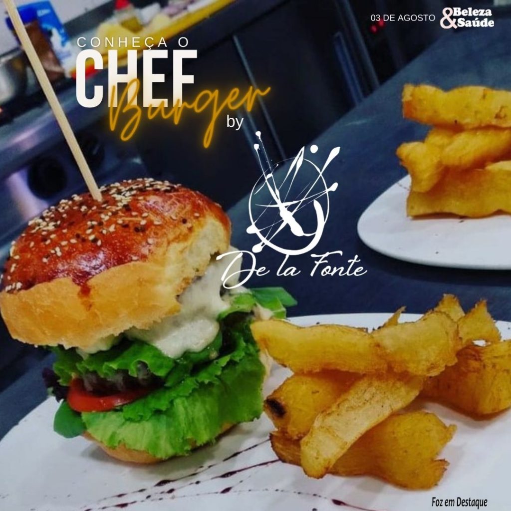 Chef burger by De la Fonte