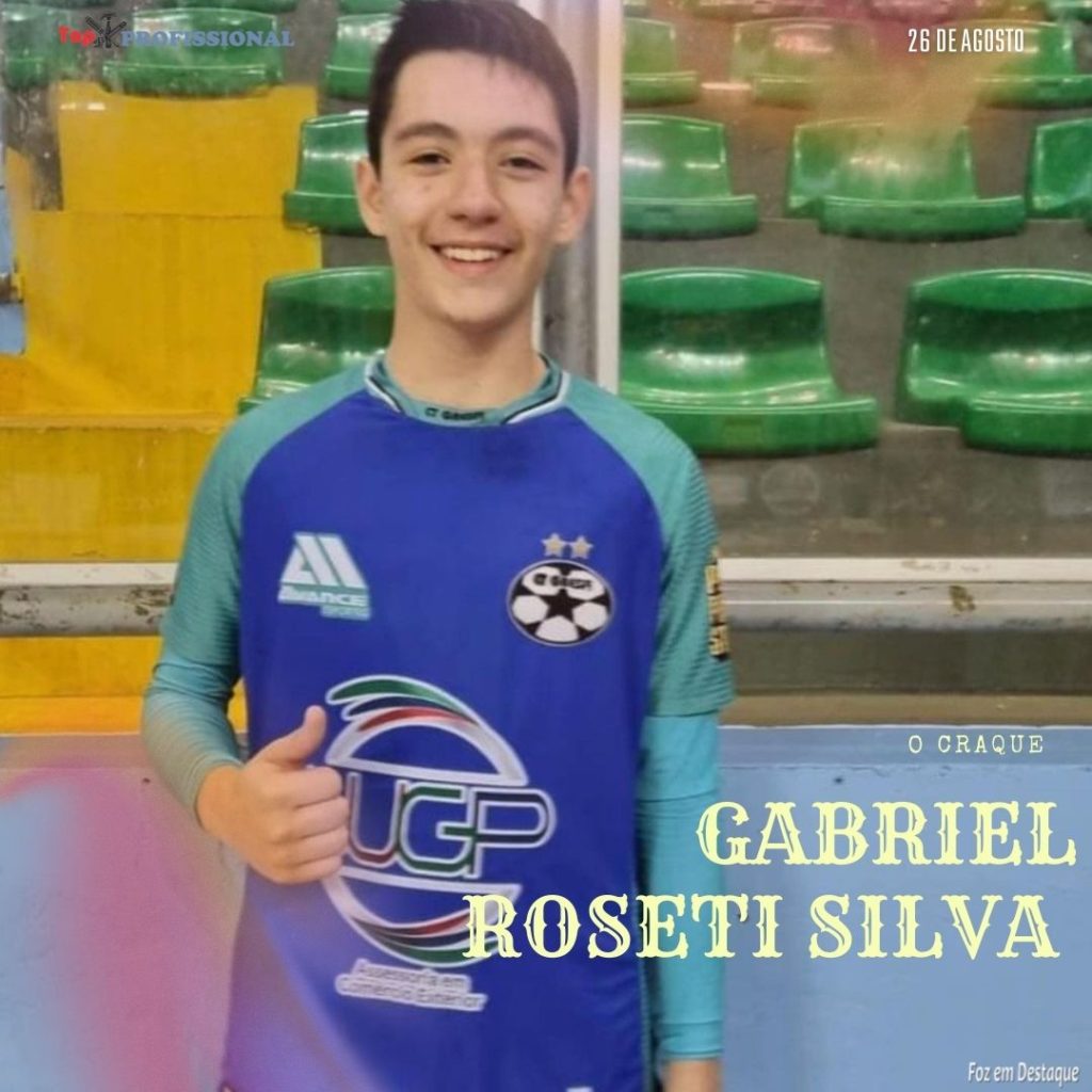 gabriel roseti GABRIEL ROSETI É PROMESSA PARA O FUTEBOL 