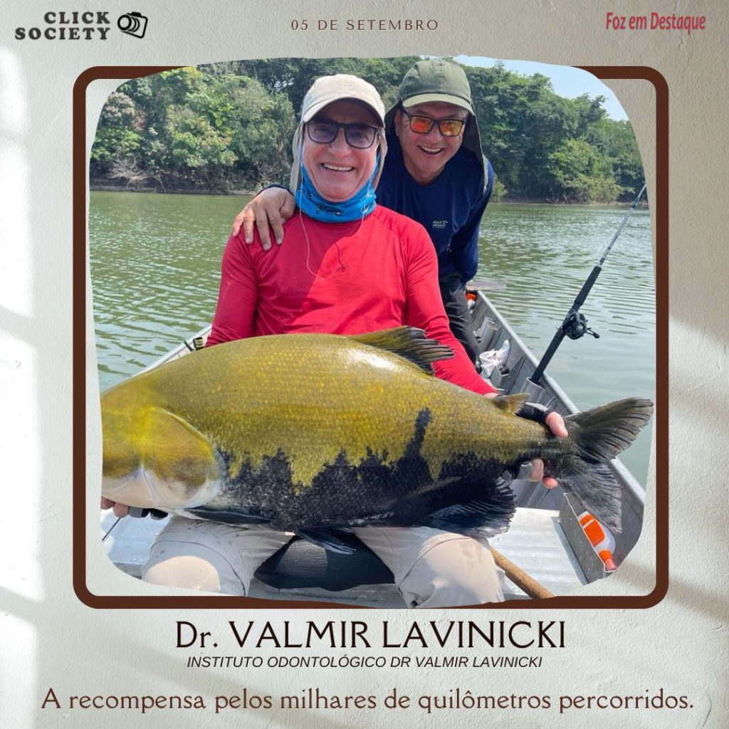 DR VALMIR LAVINICKI EM TEMPORADA DE PESCA