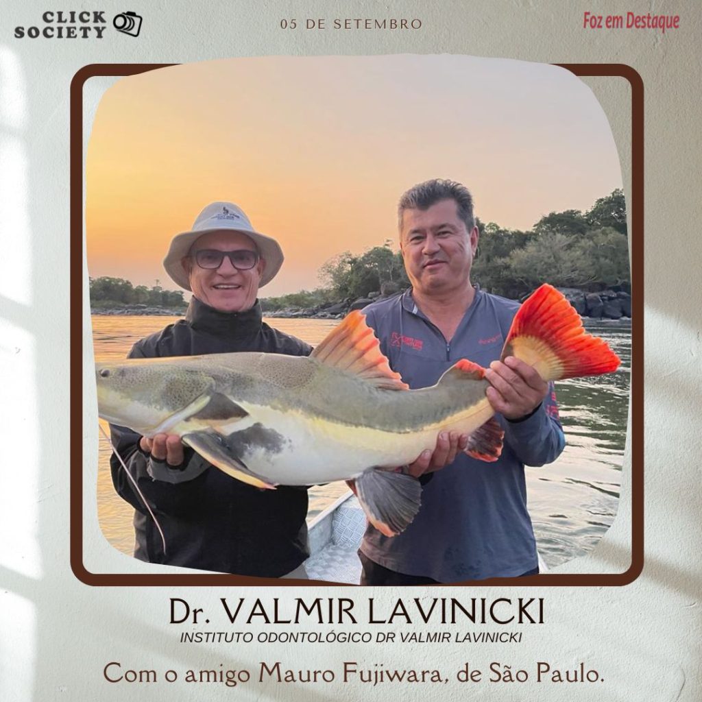 DR VALMIR LAVINICKI EM TEMPORADA DE PESCA