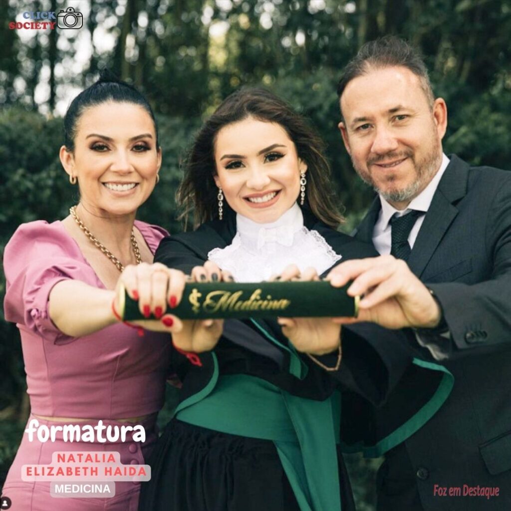 NATALIA HAIDA SE FORMA MÉDICA IVANA PUJOL E DANIEL HAIDA