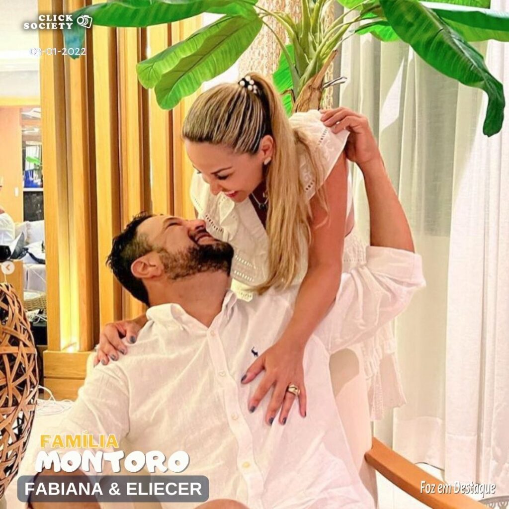 Fabiana Montoro e Eliecer Antolinez.