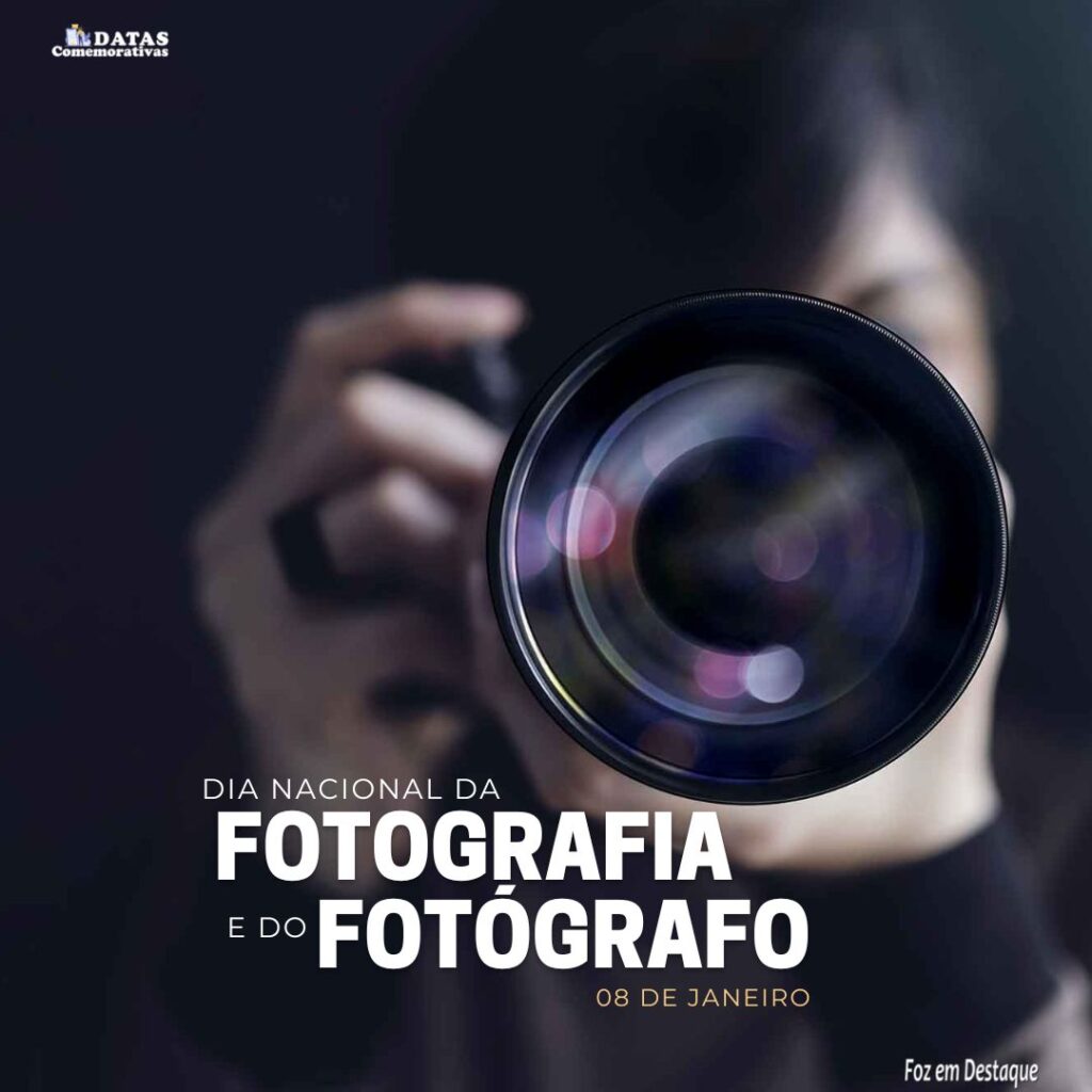 08 de Janeiro de 2023. Dia do Fotografo