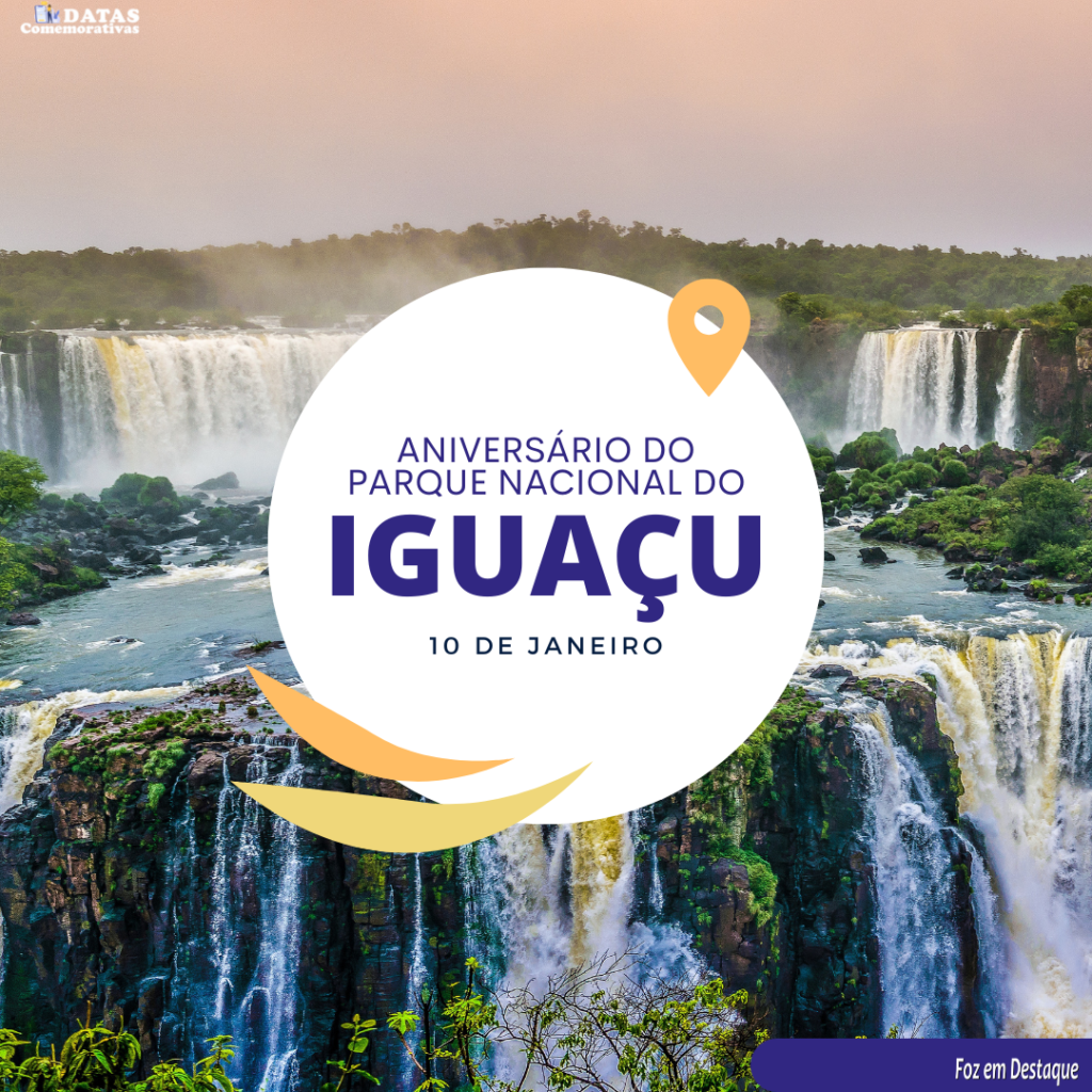 08 de Janeiro de 2023. Aniversário do Parque Nacional do Iguaçu