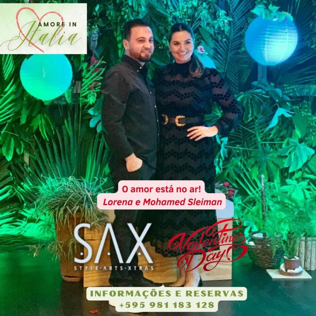 DIA DOS NAMORADOS NA SAX 2023 (VALENTINE´S DAY) LORENA NASSER E MOHAMED SLEIMANN