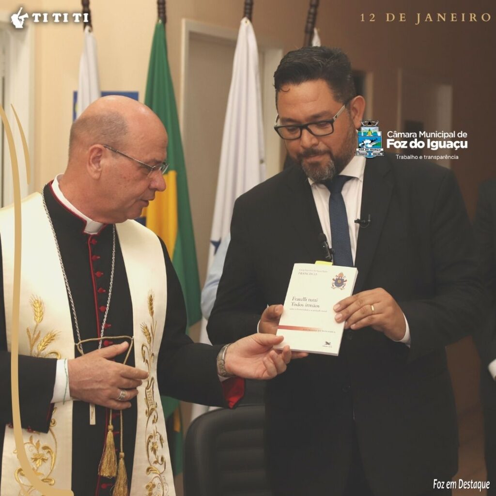 João Morales presidente Câmara Bispo Dom Sérgio  de Deus