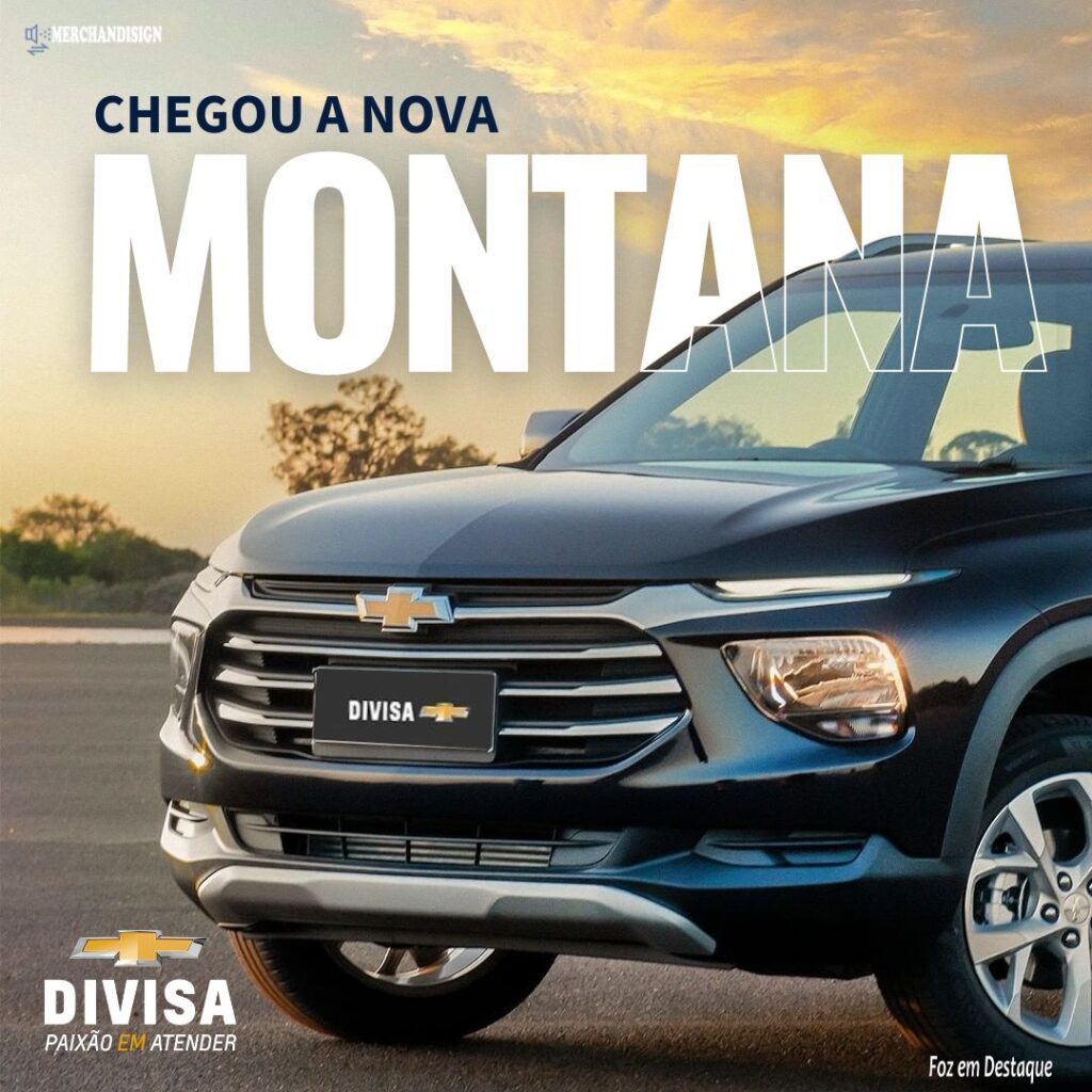 Nova Montana 2023 Divisa Chevrolet