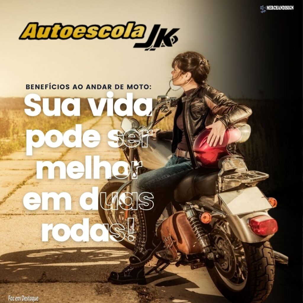 andar de moto Autoescola JK Centro