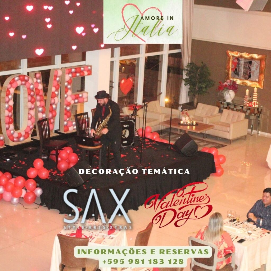 DIA DE SAINT VALENTINE NA SAX