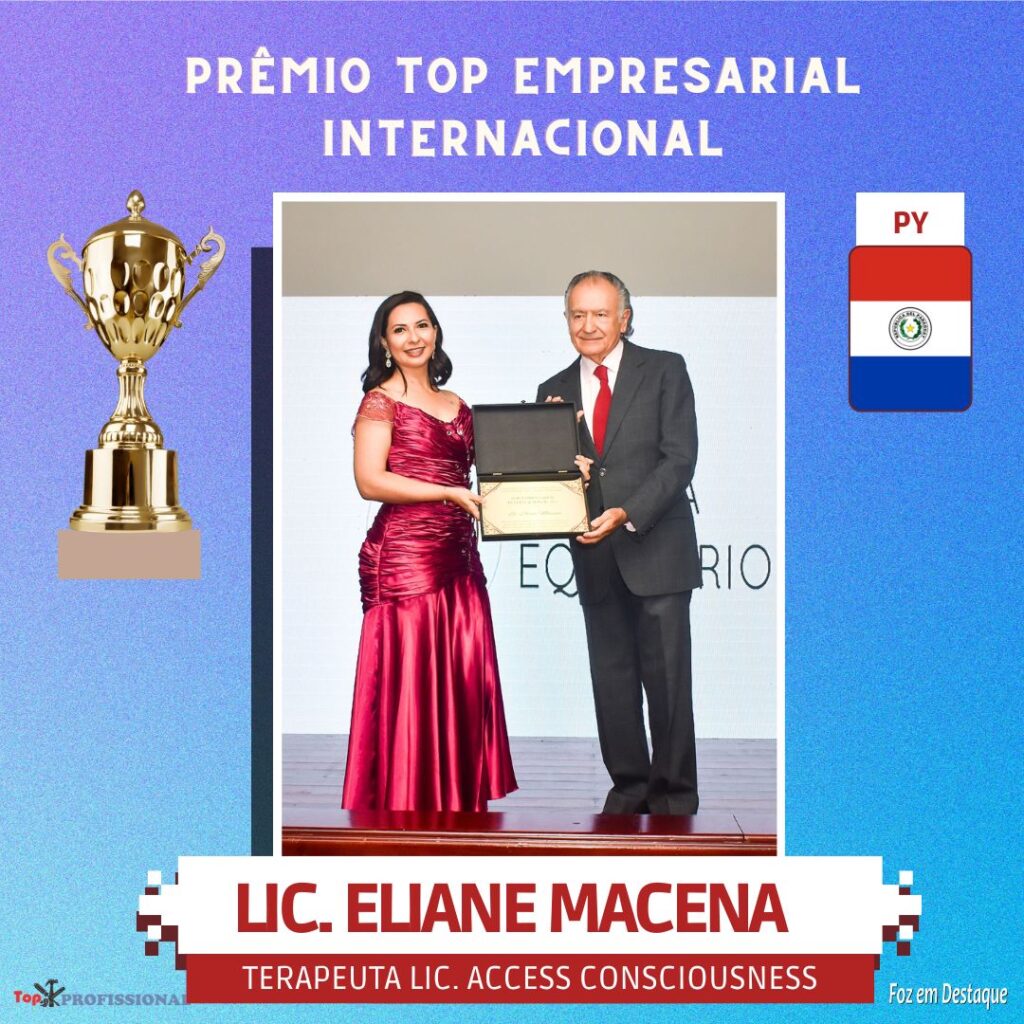 PRÊMIO TOP EMPRESARIAL INTERNACIONAL - DRA ELIANE MACENA