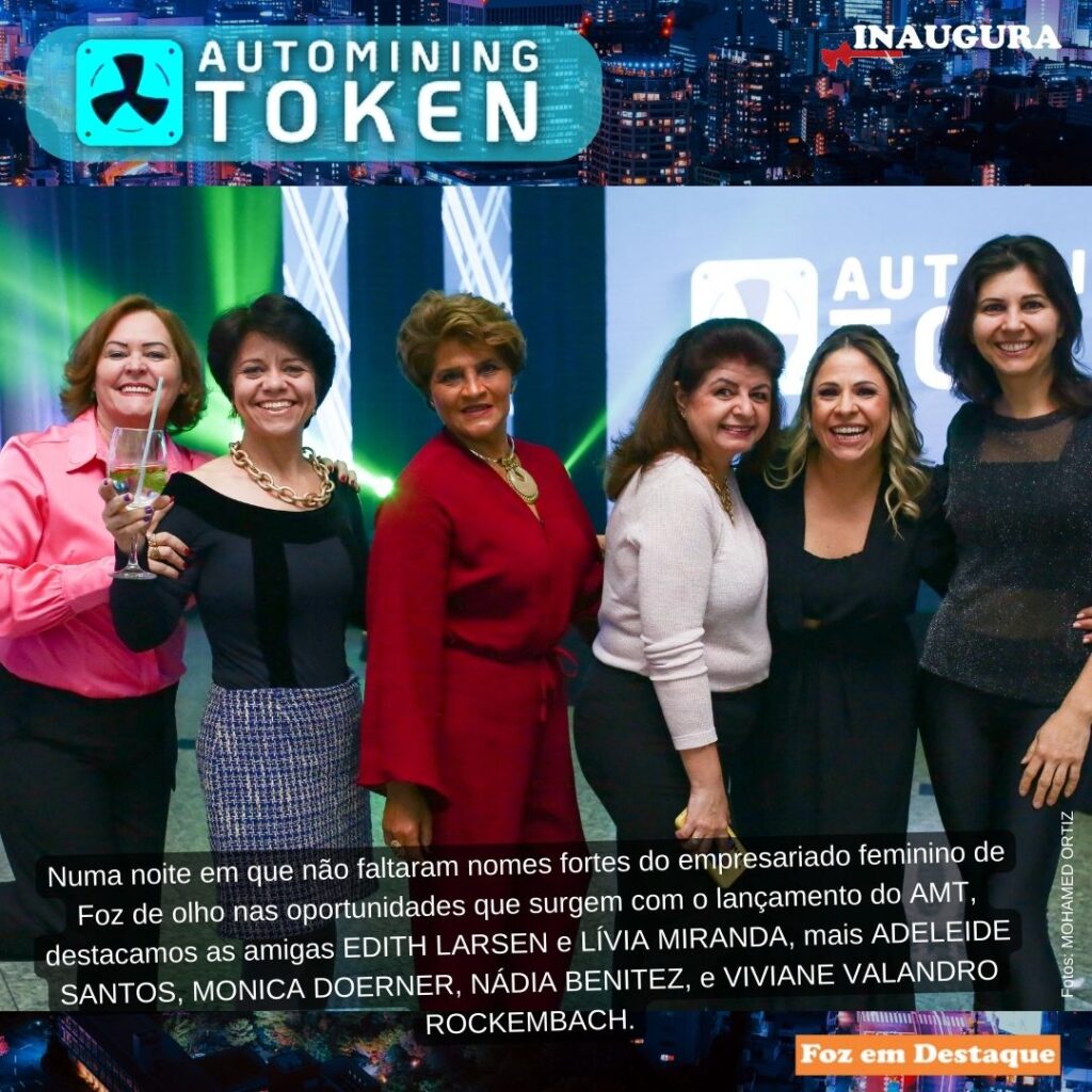 LANÇAMENTO DO AUTOMINIG TOKEN EM FO - NADIA BENITEZ - MONICA DOERNER - VIVIANE VALANDRO ROCKEMBACH