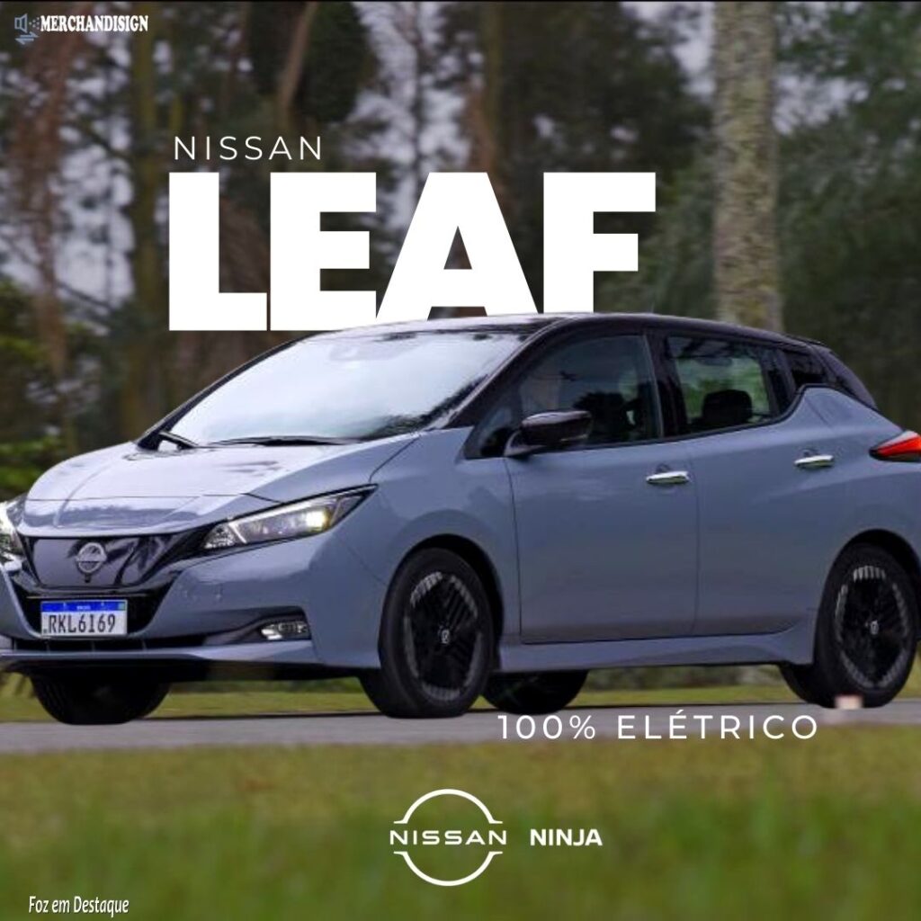 Nissan LEAF: 100% elétrico
