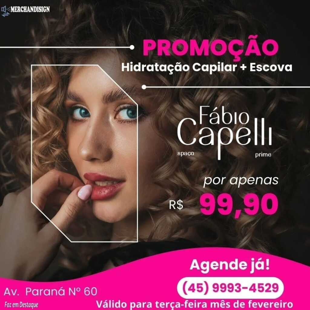 Mega Promoção no Spaço Fábio Capelli.