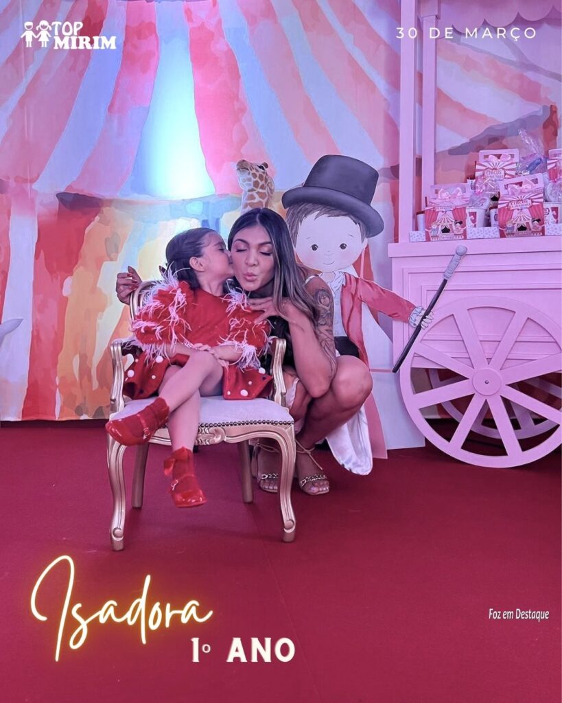 ISADORA FILHA ZAINAB E LUIS VENDRÚSCOLO - 1º ANIVERSÁRIO - HANA SALMAN