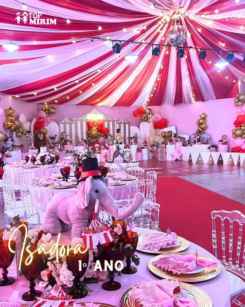 ISADORA FILHA ZAINAB E LUIS VENDRÚSCOLO - 1º ANIVERSÁRIO