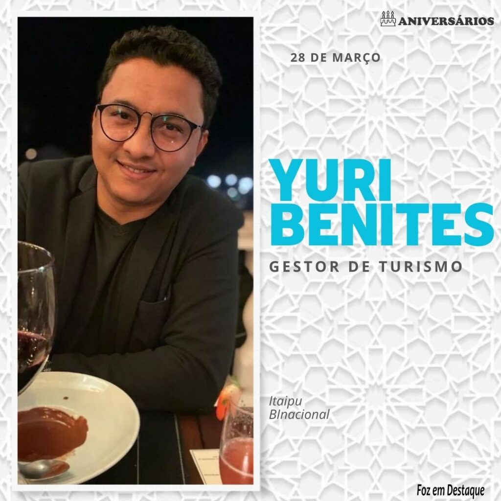 Yuri Benites  Aniversários 28 de Março