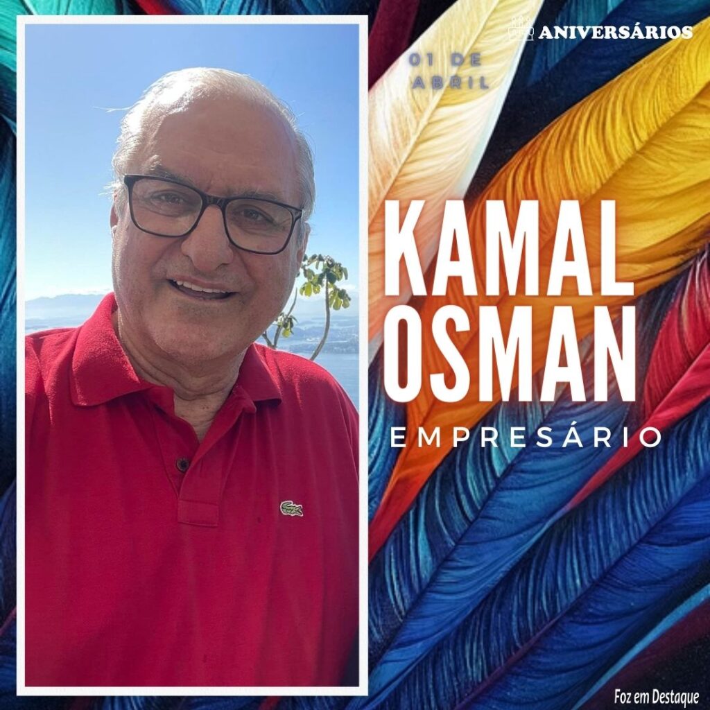 Kamal Osman  Aniversários 01 de Abril