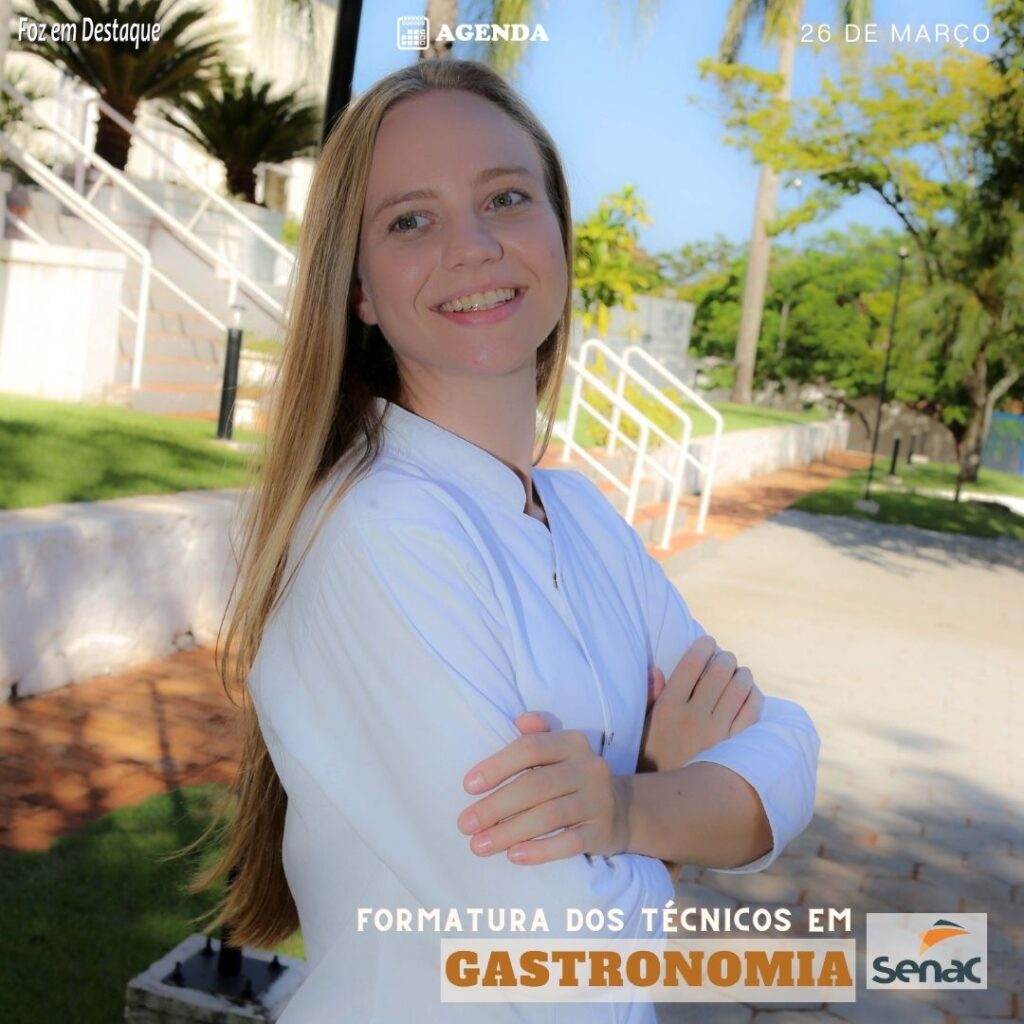FORMANDOS TÉCNICOS EM GASTRONOMIA SENAC 2023 - MONICA KREFTA