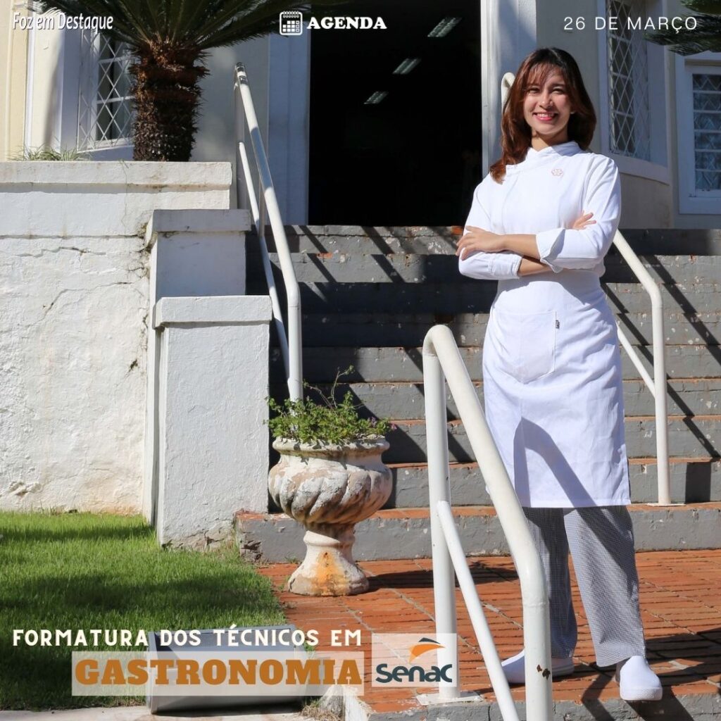 FORMANDOS GASTRONOMIA SENAC FOZ 2023  Geórgia Helena Lobato