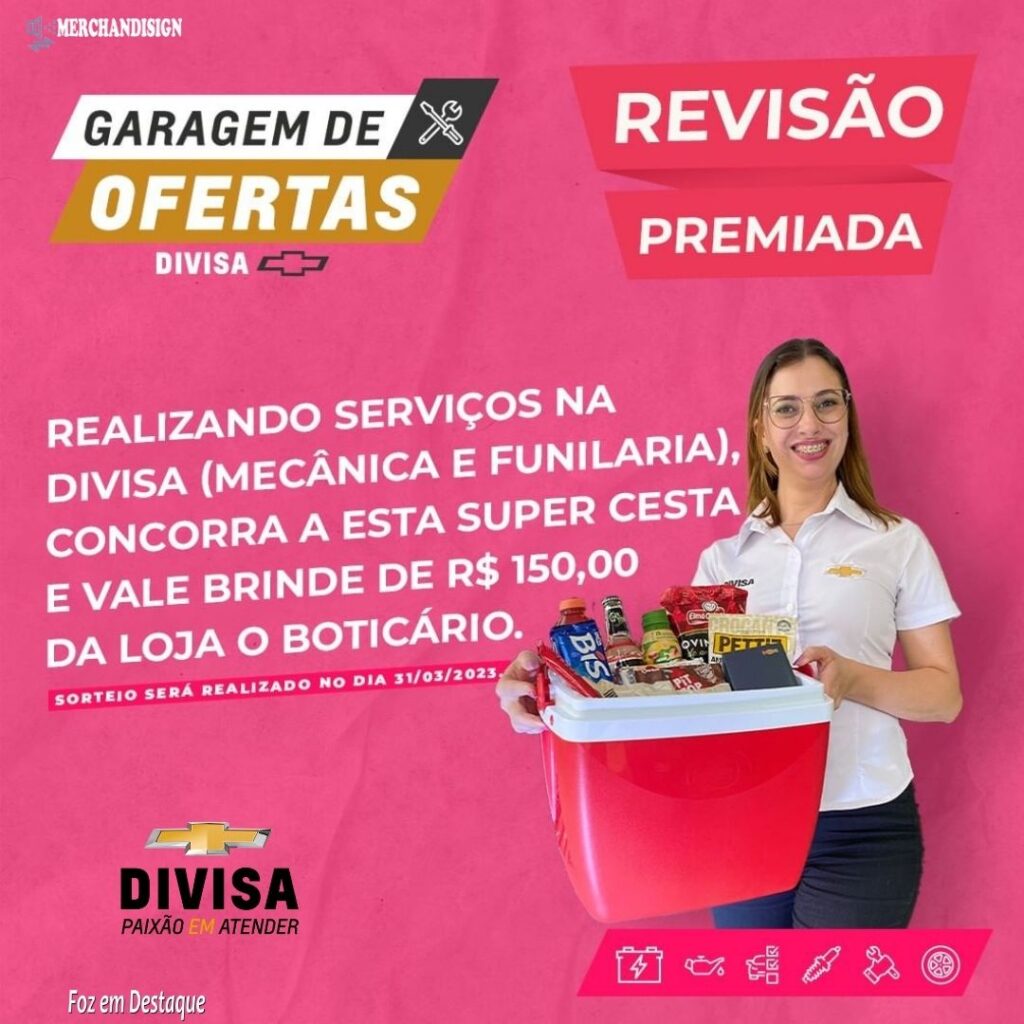 Revisão Premiada Divisa Mês da Mulher