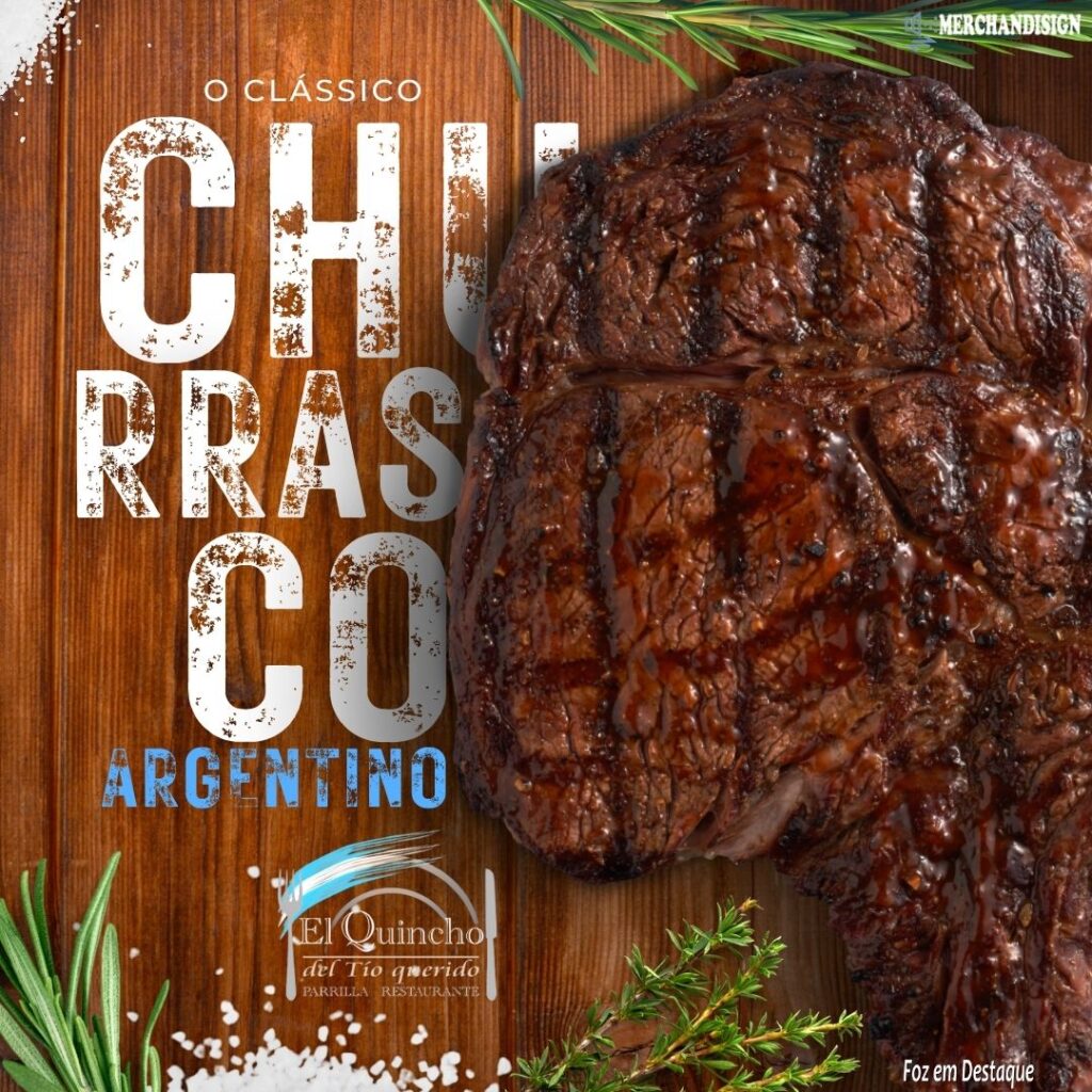 Clássico Churrasco Argentino no El Quincho del Tio Querido