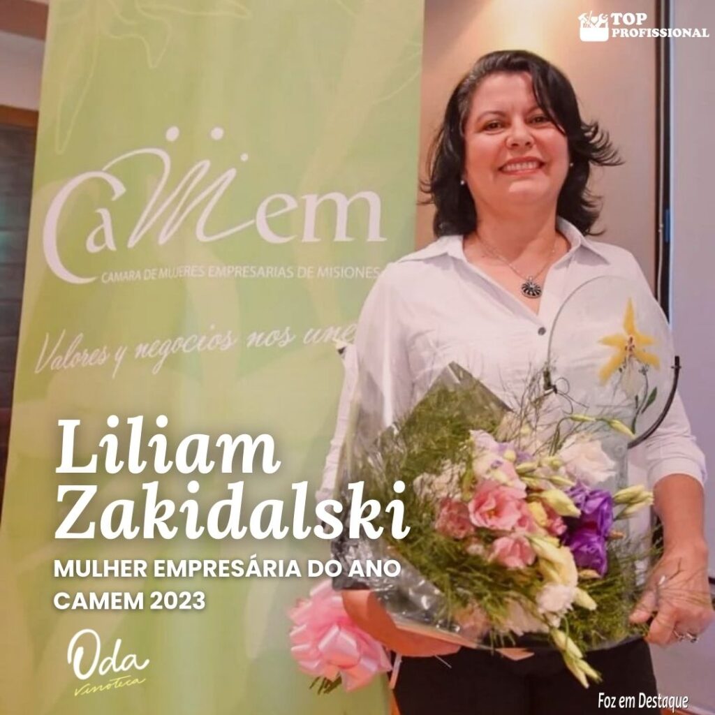 Liliam Zakidalski  - CAMEM Empreendedora do Ano 2023