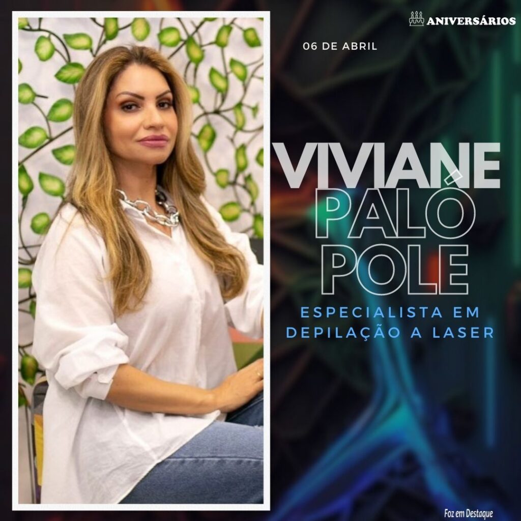 Viviane Palópole  Aniversários 06 de Abril