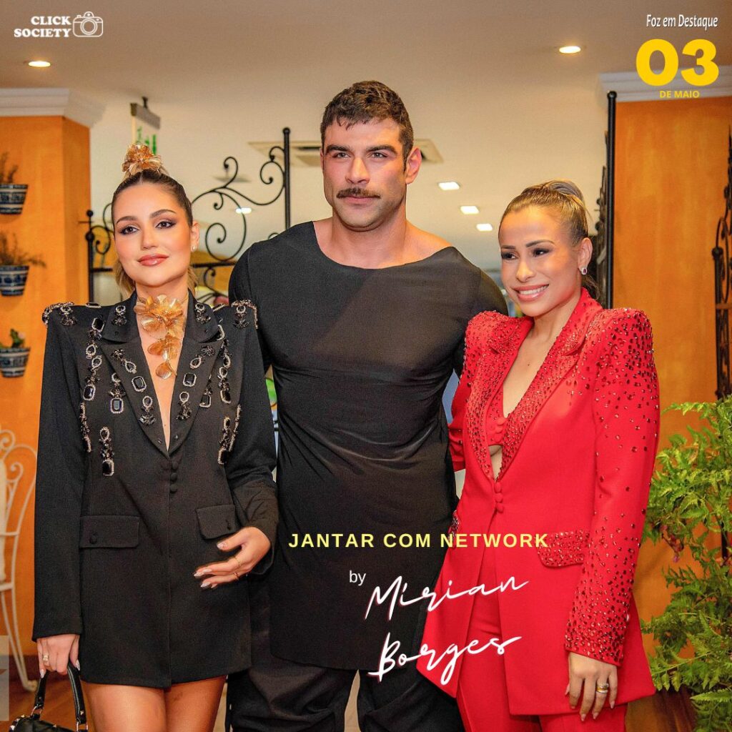 JANTAR NETWORK MIRIAN BORGES - RAFEL CARNEIRO E ISABELA SIMÕES