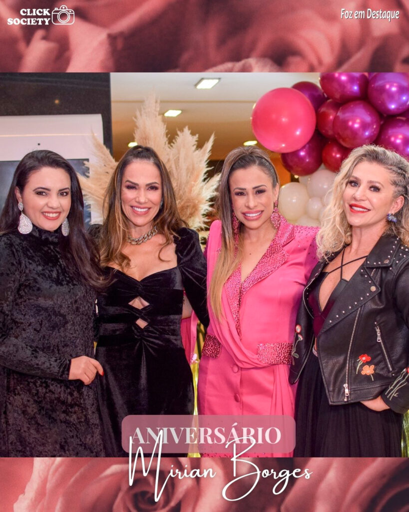 ANIVERSARIO MIRIAN BORGES SPLASH - ROSANGELA CASSOL E LIZANDRA CANEPPELI - TALITA CHALEMBERG