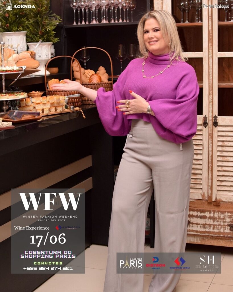 Lançamento WINTER FASHION WEEKEND 2023 - MARCELA ROLIN - OLIVA COCINA CASUAL