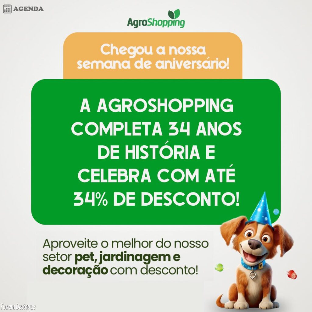 Semana de Aniversário AgroShopping