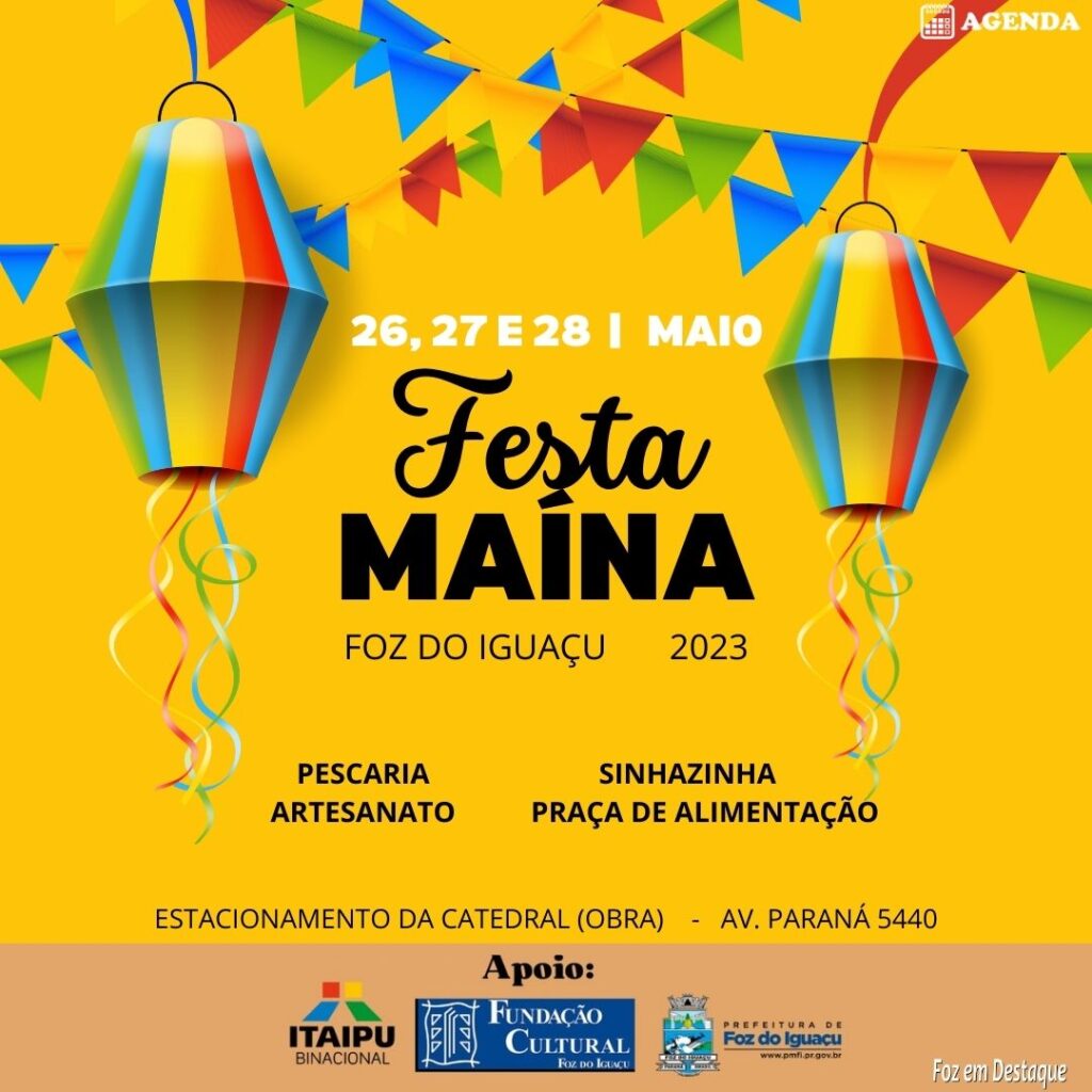 Festa Maína em Foz