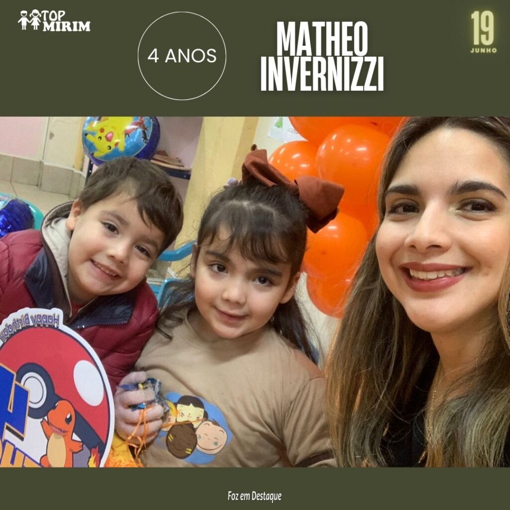 ANTONELLA INVERNIZZI STEELO  ANIVERSÁRIO MATHEO E ALLEGRA