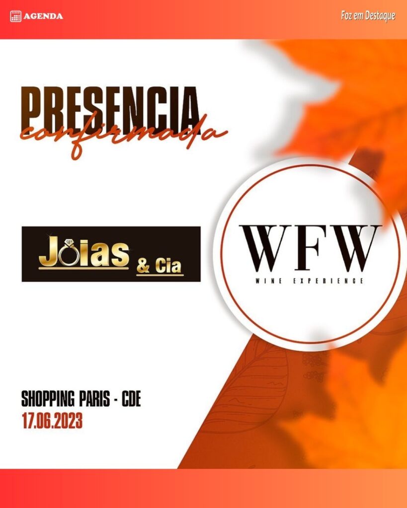 JOIA & CIA FOZ É PRESENÇA NO WFW WINTER FASHION WEEKEND 2023