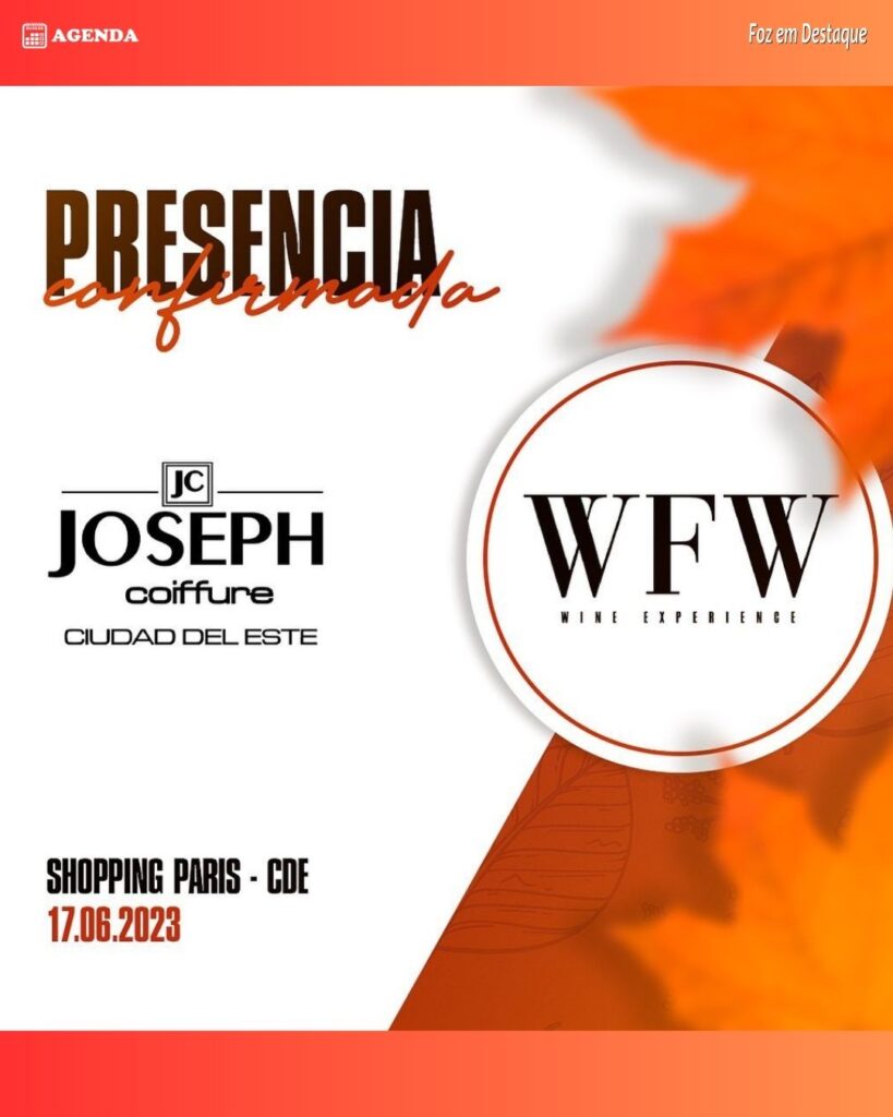 JOSEPH COIFFURE É PRESENÇA NO WFW WINTER FASHION WEEKEND 2023