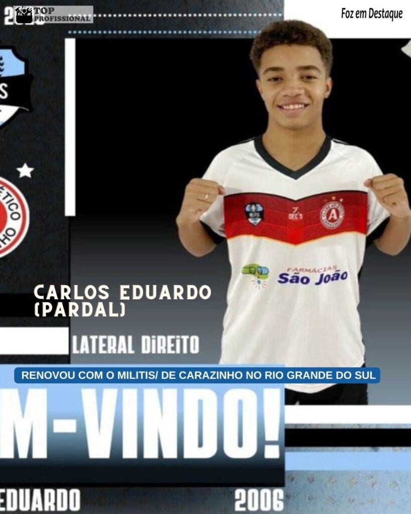 LUCIANO SANTOS TÉCNICO FUTEBOL  - CARLOS EDUARDO (PARDAL) renovou com o Militis/ de Carazinho no Rio Grande do Sul 