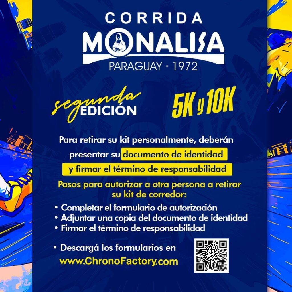 CORRIDA DA MONALISA 2ª EDICION - ENTREGA DE KITS
