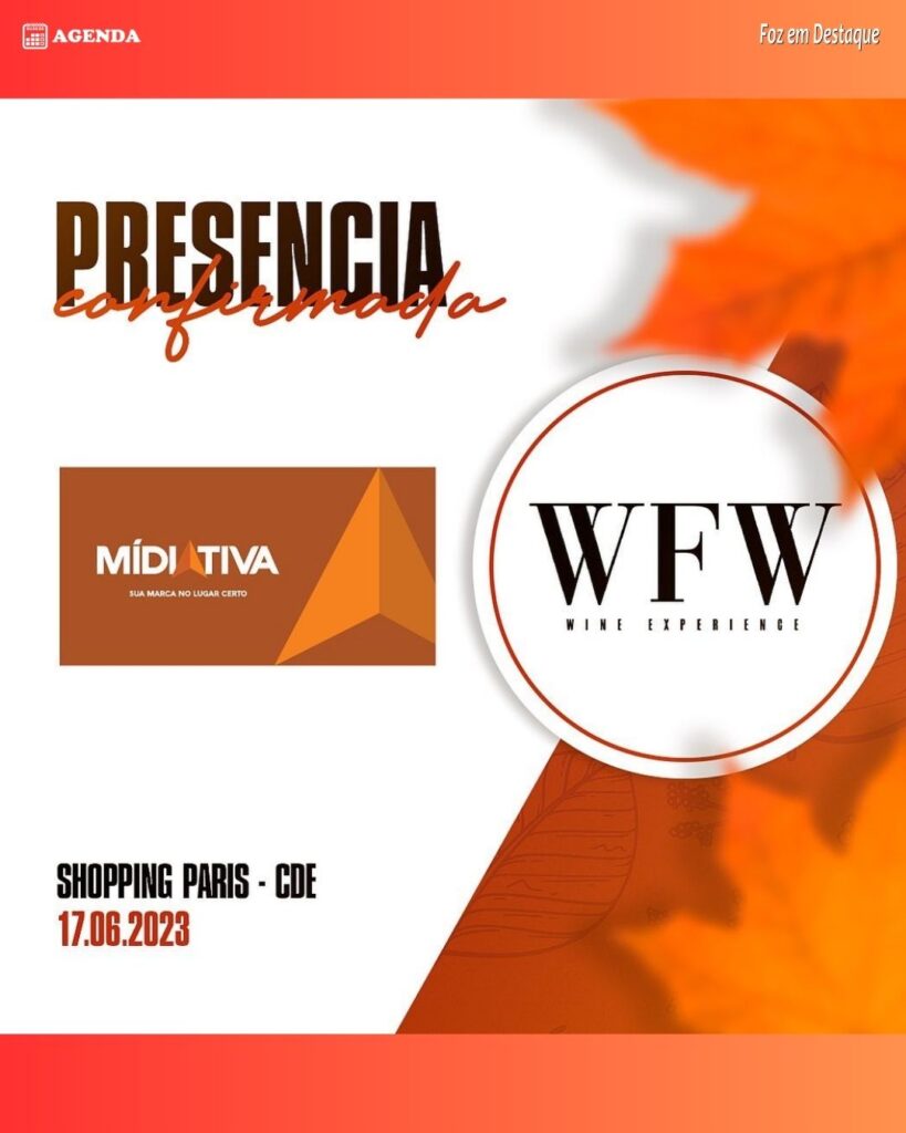 MÍDIA ATIVA PAINÉIS É PRESENÇA NO WFW WINTER FASHION WEEKEND 2023