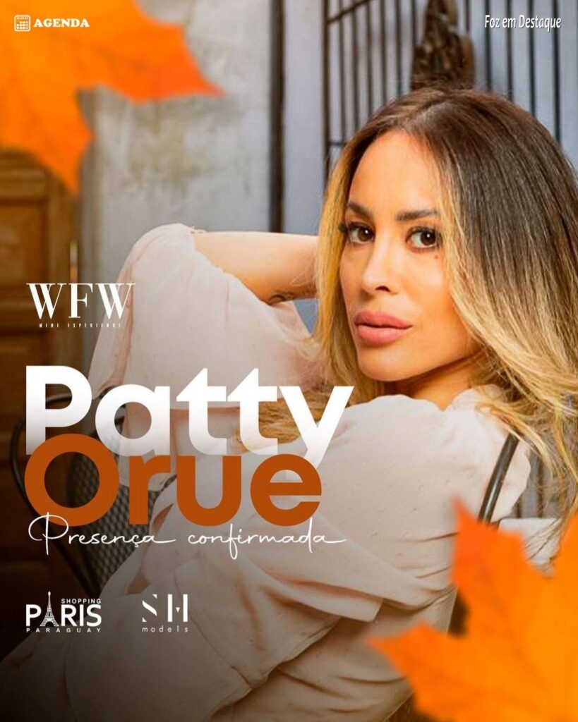 PATTY ORUE É PRESENÇA NO WINTER FASHION WEEKEND 2023