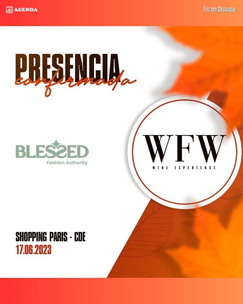 BLESSED FASHION AUTHORITY É PRESENÇA NO WFW WINTER FASHION WEEKEND 2023