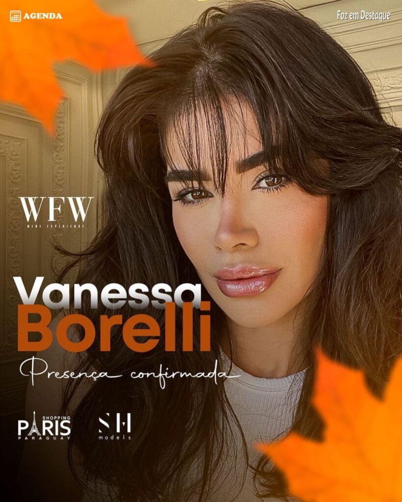 VANESSA BORELII É PRESENÇA NO WINTER FASHION WEEKEND 2023