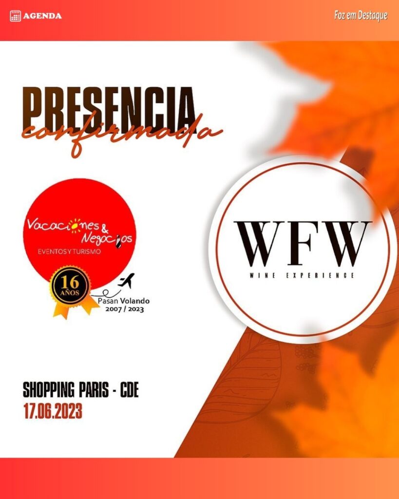 VACACIONES Y NEGOCIOS VIAJES É PRESENÇA NO WFW 2023