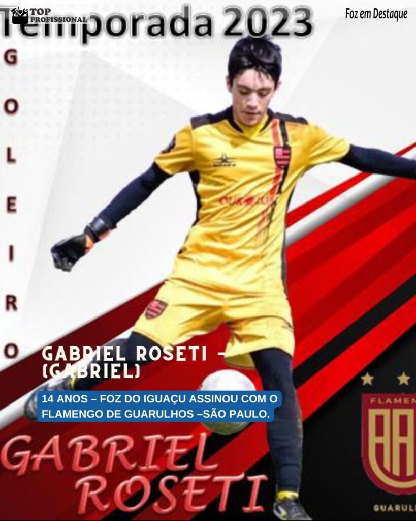 LUCIANO SANTOS TÉCNICO FUTEBOL - GABRIEL ROSETI