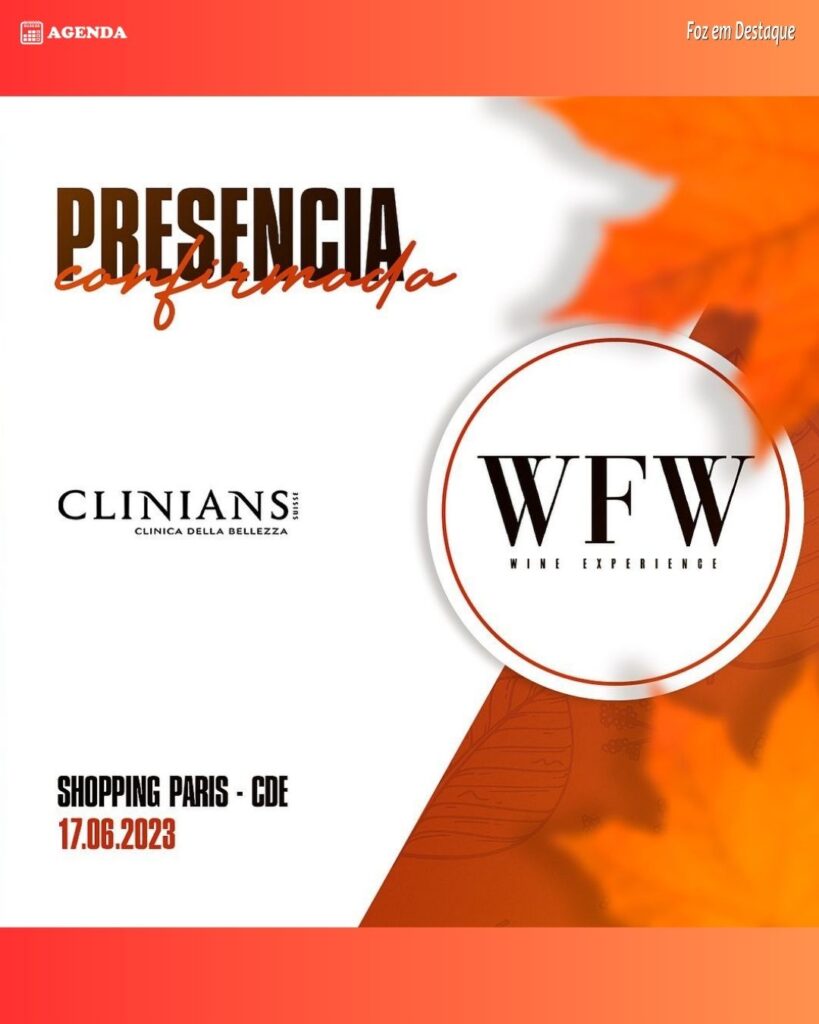 CLINIANS É PRESENÇA NO WFW WINTER FASHION WEEKEND 2023